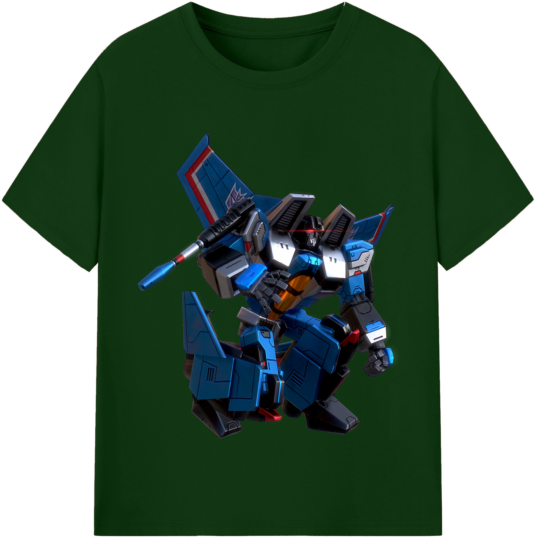 （画像用） Transformers トランスフォーマー 綿100％半袖Tシャツ（フロントプリント）